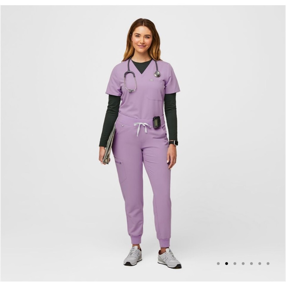 FIGS 2 piece BNWT scrubs in limited edition Lavender.
